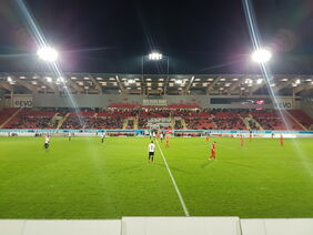 Das Sparda-Bank-Hessen-Stadion am Bieberer Berg in Offenbach. Foto: HFV