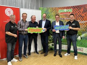 Thomas Geiß, Armin Kraaz, Lutz Wagner, Jörn Metzler, Stefan Sauer, Thorsten Schenk (v.l.). Foto: HFV