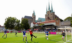  Blista Marburg gewann deutlich gegen Schalke 04. Foto:DFB-Stiftung Sepp Herberger 