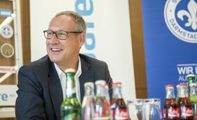 Darmstadts Präsident Rüdiger Fritsch. Foto: getty images
