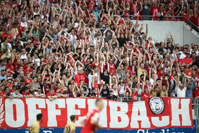 Die Offenbacher Fans freuen sich auf das Duell gegen Spitzenreiter Mannheim. [Foto: getty images]