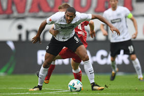 Sébastian Haller im Spiel gegen den VFB Stuttgart. Foto: Getty Images