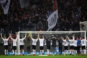 Die Eintracht will ein letztes Mal in diesem Jahr mit ihren Fans zu Hause feiern Foto: Getty Images