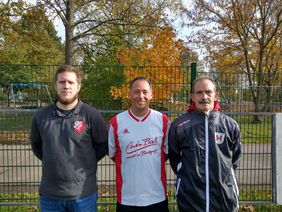 Steffen Kubitz, Sebastian Baden und Olaf Wörner (von links) retteten einen Mitspieler das Leben. Foto: Harald Wilke