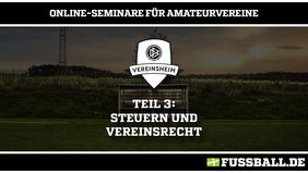 "Vereinsheim" - die neue Online-Fortbildungsreihe des DFB. [Foto: DFB]