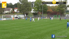 Mit 5:0 schoss der TSV Eintracht Stadtallendorf den direkten Konkurrenten VfB Ginsheim aus dem eigenen Stadion. [Foto: Ausschnitt Torshow]