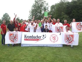 Sieger des Krombacher AH-Hessenpokal: Sportfreunde Seligenstadt [Foto: HFV]