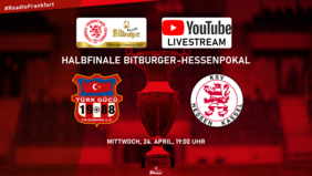 Erstes Halbfinale:
Türk Gücü Friedberg - KSV Hessen Kassel