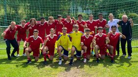 Siegreiche hessische U14-Junioren [Foto: HFV]