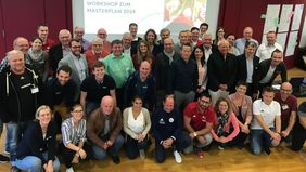 Workshop zum Masterplan: Vertreter und Vertreterinnen von 34 Amateurvereinen waren dabei. Foto: DFB