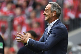 Zieht ein positives Fazit nach einer sehr langen Saison: Eintracht Trainer Adi Hütter [Foto: Eintracht Frankfurt]