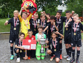 Die Siegermannschaft der Frankfurter Eintracht. Fotos: HFV