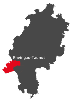 Landkarte - Kreis Rheingau Taunus