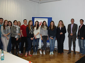 Jura-Studenten zu Gast in Frankfurt
