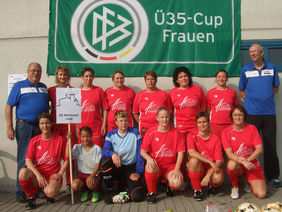 Die Frauen der SG Marburger Land beim DFB-Ü35-Frauen-Cup, Foto: HFV