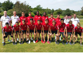 Das hessische Team der U14. Foto: HFV