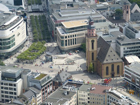 Belebte und bekannte Einkaufsmeile: die Frankfurter "Zeil". Foto: pixelio.de
