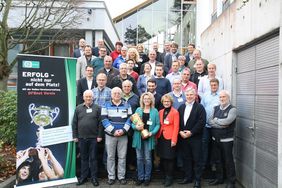 DFBnet Verein Supporter trafen sich in Frankfurt. Foto: DFB