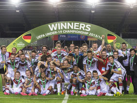 Die DFB-U19 freut sich über den EM-Titel, Foto: Getty Images