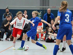Neben dem Frauen-Futsal-Cup geht es am 12. Februar um den Hessentitel bei den B- und C-Juniorinnen. Foto: HFV