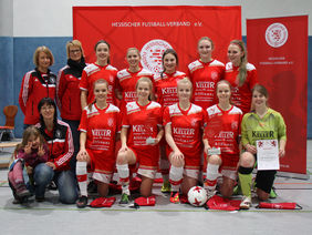 Der TSV Pilgerzell gewann den 2. HFV Frauen-Futsal-Cup. Foto: HFV