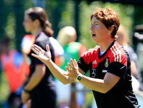 "Es war ein offenes Spiel, beide Mannschaften hatten Chancen zu gewinnen", so DFB-Trainerin Maren Meinert. Foto: getty images