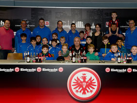 Doppelsieger des letzten Gewinnspiels war die Jugendmannschaft des TSG Bad König. Foto: Eintracht Frankfurt