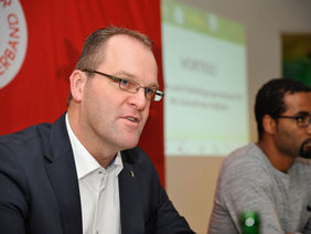 Neuer Vorsitzender der Sozialstiftung des Hessischen Fußballs: HFV-Präsident Stefan Reuß. Foto: a2/bildagentur