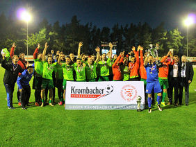 Kickers Offenbach gewinnt den Krombacher Hessenpokal. Foto: Stehling