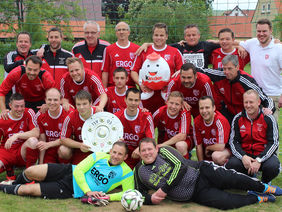 Die Meistermannschaft des TSV Remsfeld. Foto: Andreas Garde