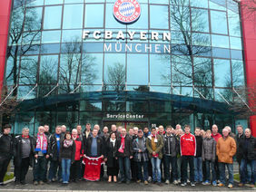 Zu Besuch beim FC Bayern München, Foto: privat
