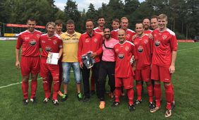 Die Mannschaft des SV Zellhausen wurde mit dem Fair Play Preis ausgezeichnet. [Foto: privat]