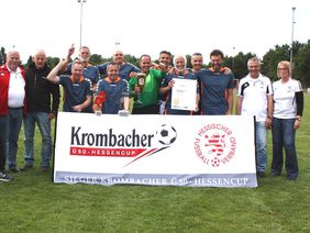 SG Ueberau/Groß-Bieberau gewinnt den Krombacher Ü50-Hessencup, Foto: HFV
