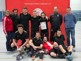 Der Sieger des PELADA-Futsal-Hessenpokals 2016: Cosmos Höchst. Foto: HFV