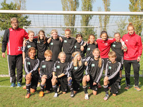 Die U12-Juniorinnen aus Gießen/Marburg gingen als Sieger des Regionalvergleichs Nord hervor. Foto: HFV