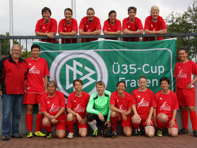 Die Frauen der SG Marburger Land belegten den 4. Platz beim Ü35 Cup. Foto: privat