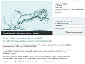 Spezialist für Wasserhygiene - die Voigtlaender GmbH