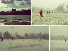 Keine optimalen Bedingungen für Fußballspiele. Foto: fussball.de