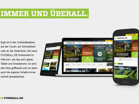 FUSSBALL.DE - Mit der App überall informiert