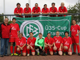 Die SG Marburger Land erreichte letztes Jahr beim DFB-Ü35- Frauen-Cup den dritten Platz. [Foto: privat]