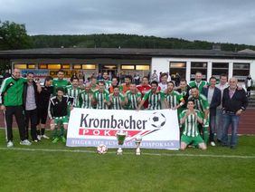 Die SG Bad Soden der alte und neue Krombacher-Kreispokalsieger